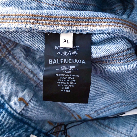Balenciaga Convertible High Waist Cargo Jeans - Picture 6 of 8